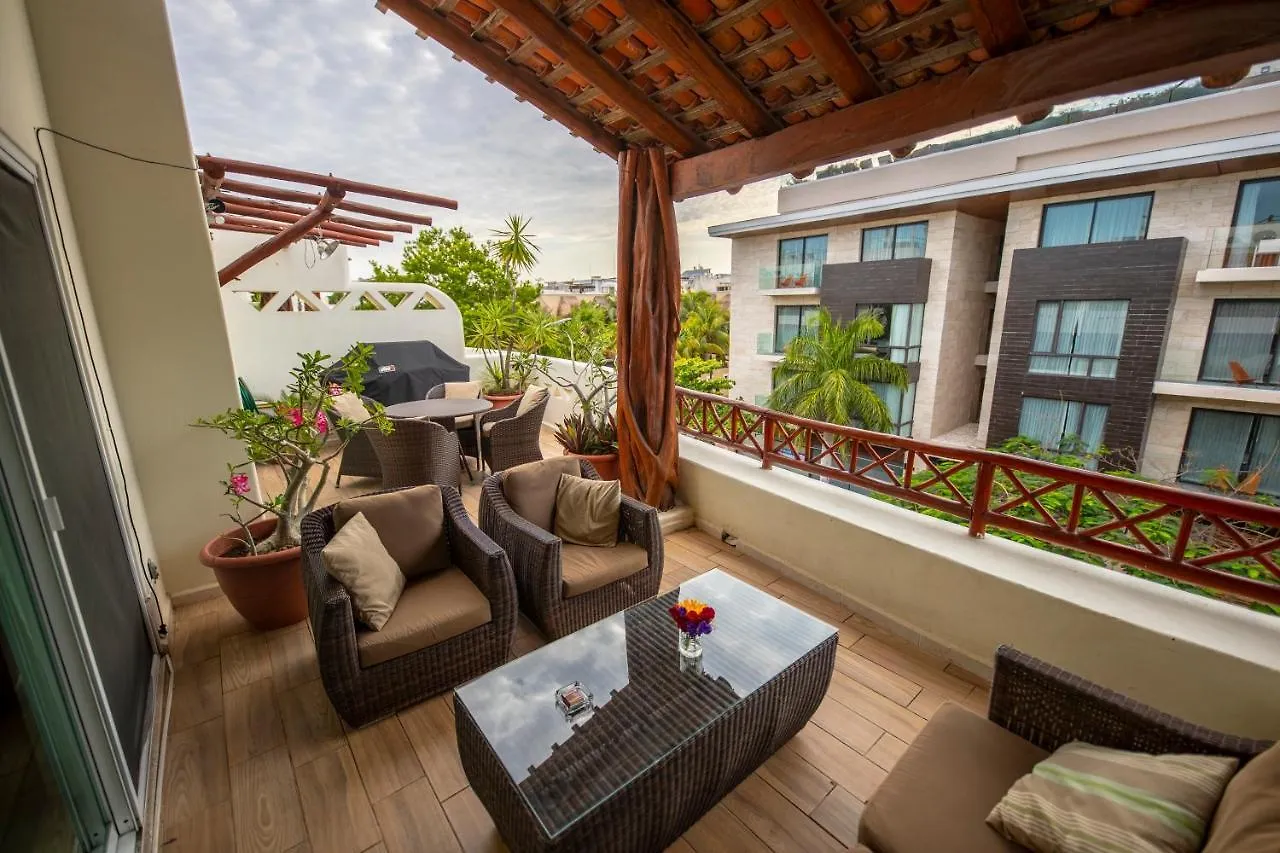 Penthouse Holiday Playa Del Carmen At Mamitas Beach Apartment