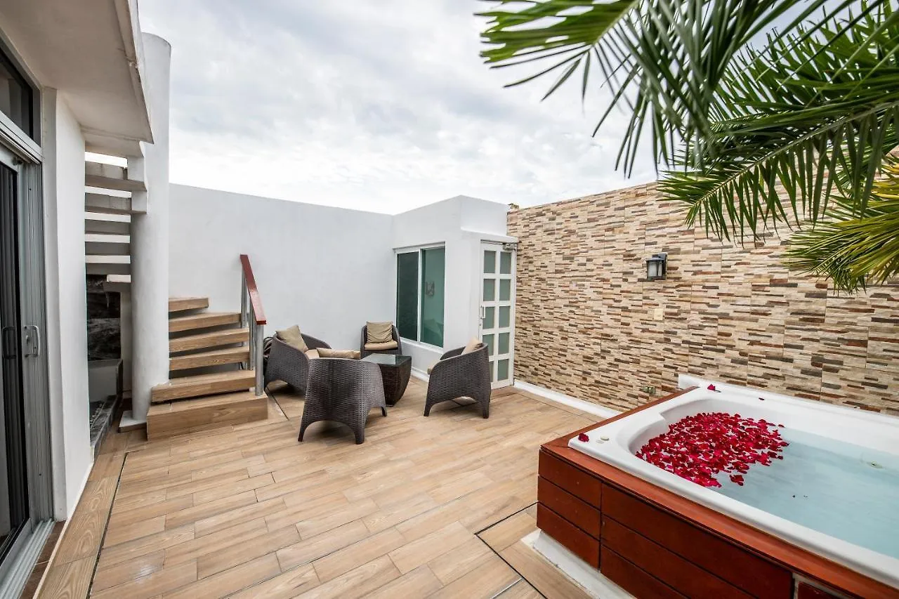 Penthouse Holiday Playa Del Carmen At Mamitas Beach Apartment