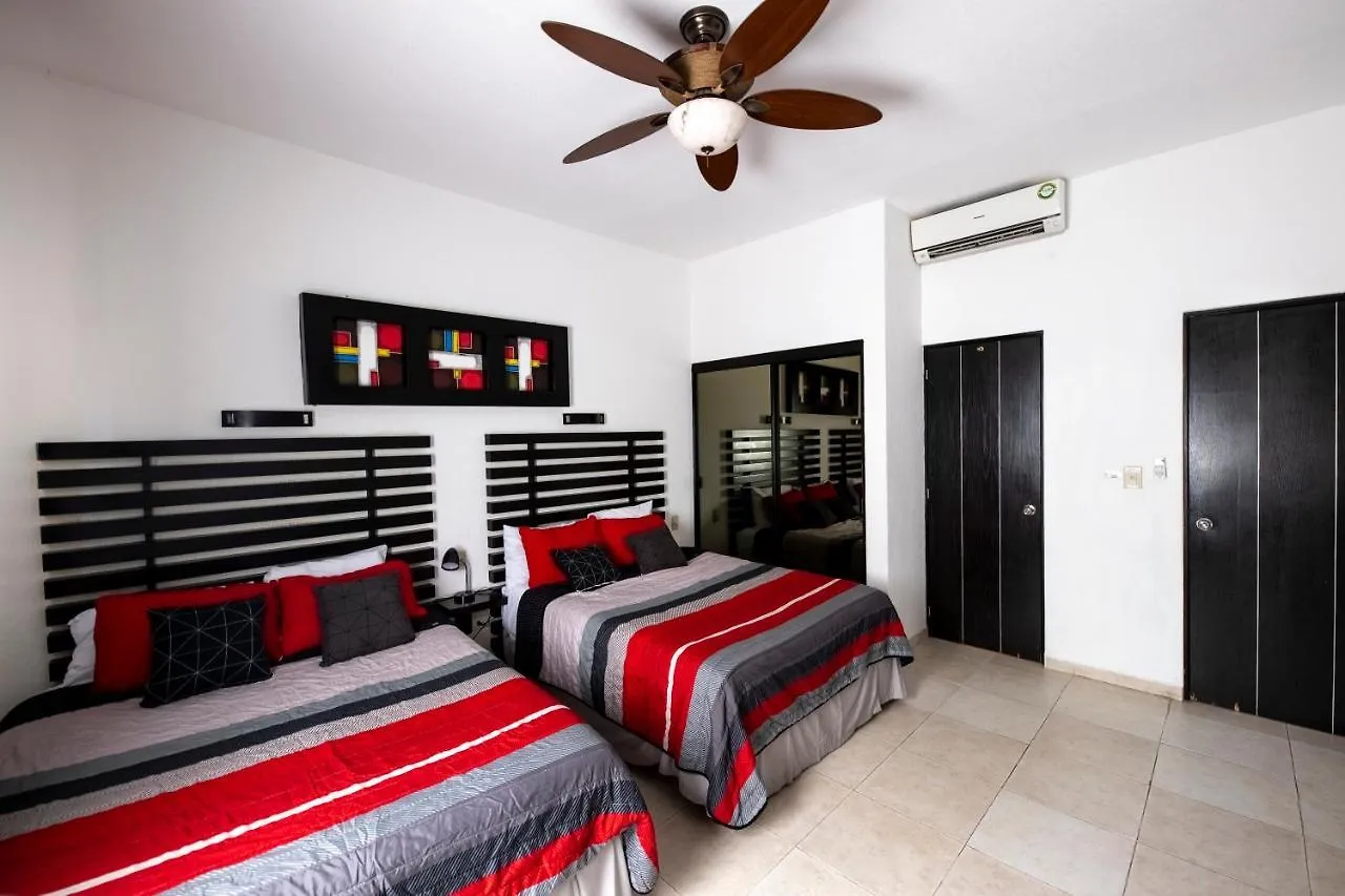 Penthouse Holiday Playa Del Carmen At Mamitas Beach Apartment