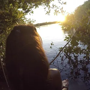 Cenote Encantado Eco-glamping Camp Luxury tent